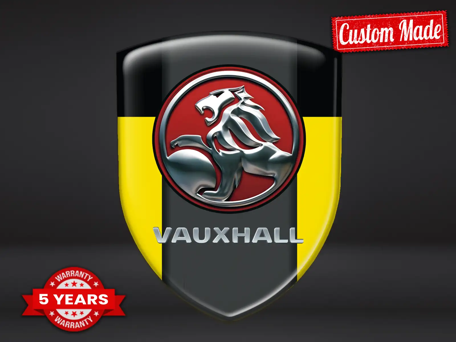 Vauxhall Stickers Truck Max Resilient Contemporary Pro Version